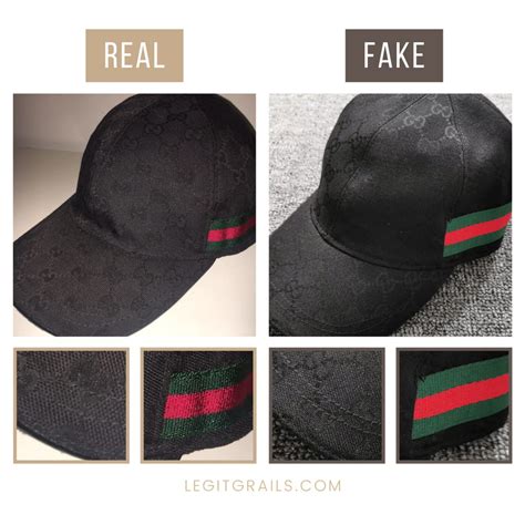 gucci hat real vs fake|gucci knockoff caps.